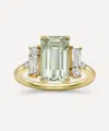 Dinny Hall 9ct Gold Charli Amethyst And Diamond Ring