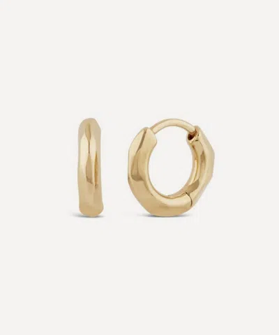 Dinny Hall 9ct Gold Thalassa Micro Huggie Hoop Earrings
