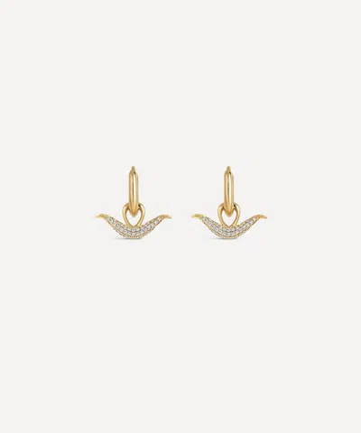 Dinny Hall 9ct Gold Toro Diamond Drop Earrings
