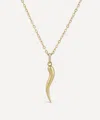 Dinny Hall 9ct Gold Toro Horn Pendant Necklace