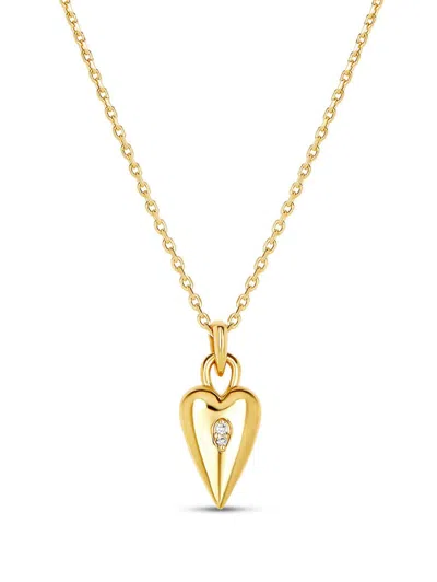 Dinny Hall 9k Yellow Gold My World Diamond Necklace