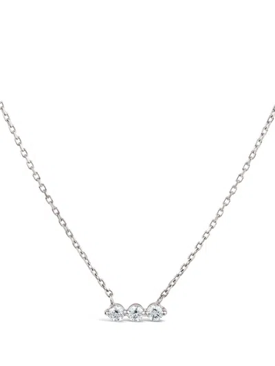Dinny Hall 9kt White Gold Shuga Diamond Necklace In Metallic