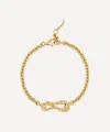 Dinny Hall Gold-plated Vermeil Silver Toro Lasso Diamond Bracelet