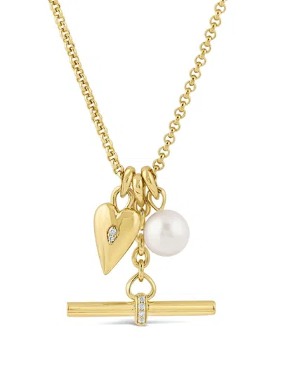 Dinny Hall My World Diamond Necklace In Gold