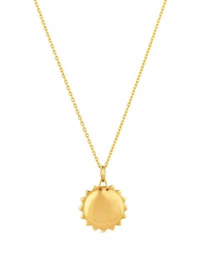 Dinny Hall My World Sun Locket Necklace