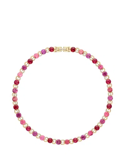 Dinny Hall Shuga Tennis Multi-stone Bracelet In Gold