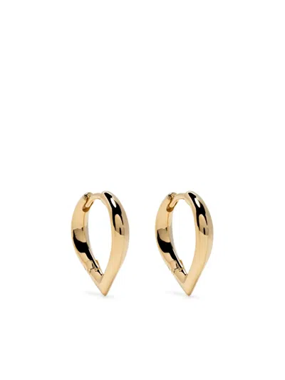 Dinny Hall Small Sunbeam Hoop Earrings In Gold