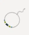 Dinny Hall Sterling Silver Gem-set Bracelet