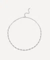 Dinny Hall Sterling Silver Sunbeam Necklace In Metallic
