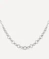 Dinny Hall Sterling Silver Thalassa Faceted Link Necklace