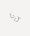 Dinny Hall Sterling Silver Toro Twist Stud Earrings
