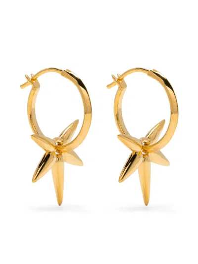 Dinny Hall Sunbeam Charm Earrings In Gold
