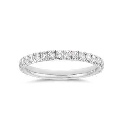 Dinny Hall Women's Ella Medium White Diamond Three Quarter Eternity Ring