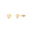 Dinny Hall Women's Gold Bijou Folded Heart Studs