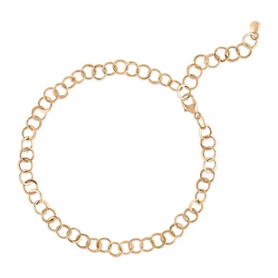 Dinny Hall Women's Gold Planished Bracelet