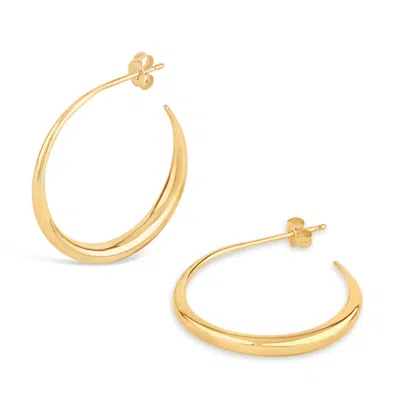 Dinny Hall Women's Gold Signature Eos Hoops