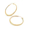 Dinny Hall Women's Gold Signature Medium Tapering Click Hoops