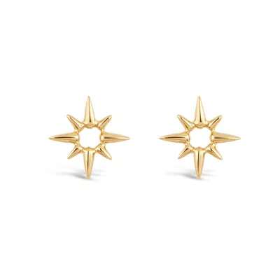 Dinny Hall Women's Gold Sunbeam Studs