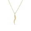 Dinny Hall Women's Gold Toro Horn Charm Pendant