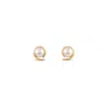 Dinny Hall Women's Gold Toro Pearl Studs