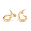 Dinny Hall Women's Gold Toro Twist Studs