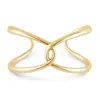 Dinny Hall Women's Gold Twist Open Cuff