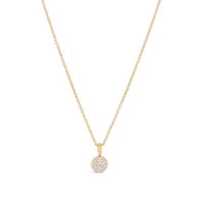 Dinny Hall Women's Gold / White Yellow Gold Created Diamond Bon Bon Pendant