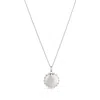 Dinny Hall Women's Silver My World Sun Locket