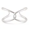 Dinny Hall Sterling Silver Twist Open Cuff Bracelet