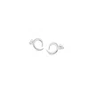 Dinny Hall Women's Toro Horn Studs Silver