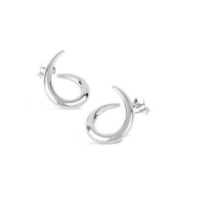 Dinny Hall Women's Toro Twist Studs Silver