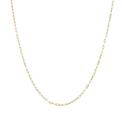 Dinny Hall Women's Yellow / Gold Mini Paperclip Chain Necklace