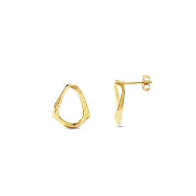 Dinny Hall Women's Yellow / Gold Thalassa Gold Stud Earrings