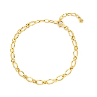 Dinny Hall Women's Yellow / Gold Thalassa Marquise Link Bracelet