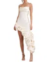 Dino Tabucci Midi Dress In White