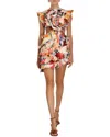 Dino Tabucci Mini Dress In Multi