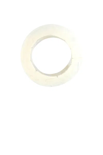 Dinosaur Designs Boulder Bangle Bracelet In Swirl Chalk
