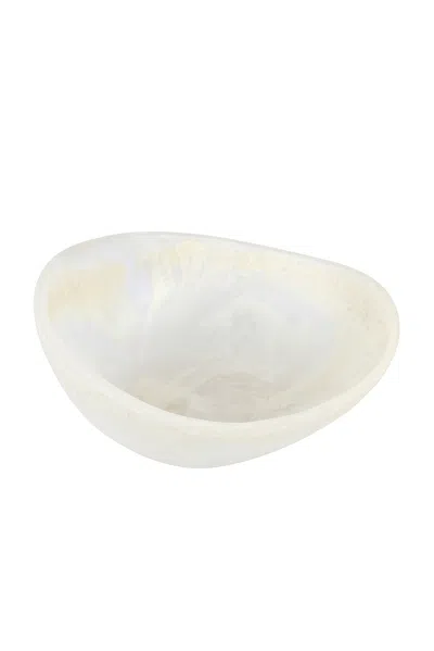 Dinosaur Designs Flow Dessert Bowl In Swirl Chalk