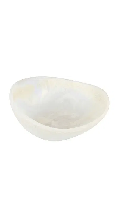 Dinosaur Designs Flow Dessert Bowl In Swirl Chalk