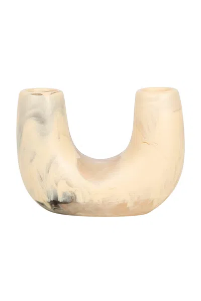 Dinosaur Designs Mini Wildflower Branch Vase In Sandy Pearl