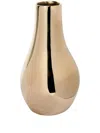 Dinosaur Designs Medium Brass Vase In Gold