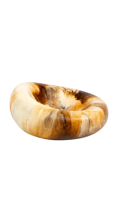 Dinosaur Designs Small Drift Dish In Light Horn