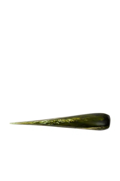 Dinosaur Designs Stone Butter Knife In Malachite