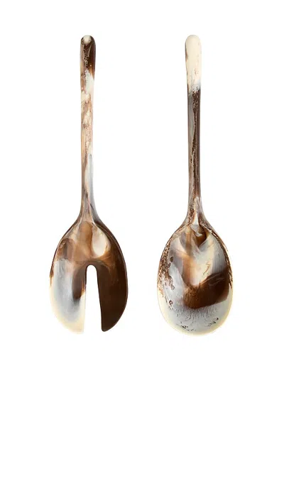 Dinosaur Designs Stone Long Servers In Cappuccino