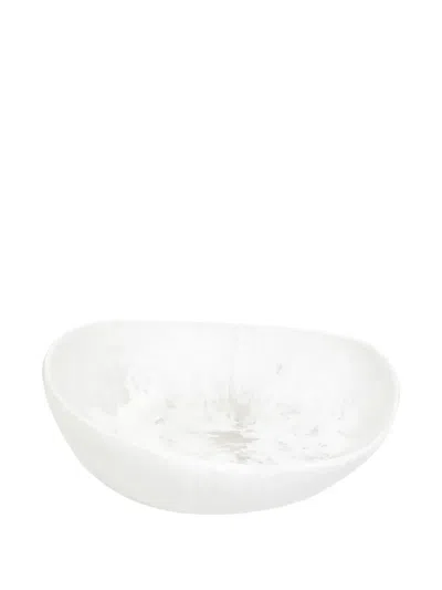Dinosaur Designs Swirl Bowl In White