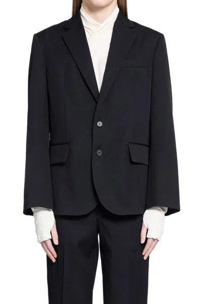 Diomene Wool Suit Blazer In Black