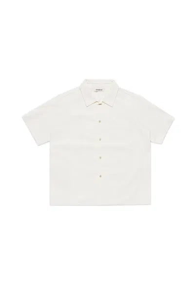 Diomene By Damir Doma Short Sleeve Button-up Shirt White