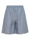Diomene Elasticated-waistband Shorts In Blue