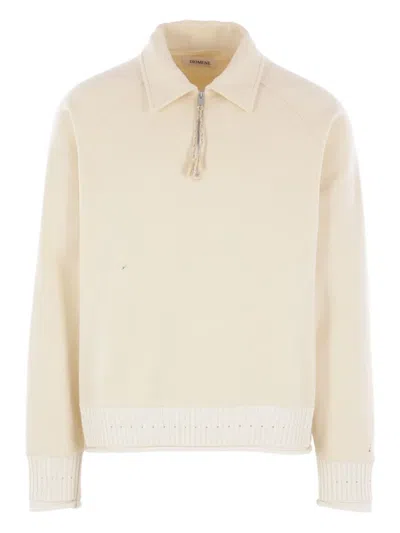 DIOMENE HALF-ZIP POLO SHIRT