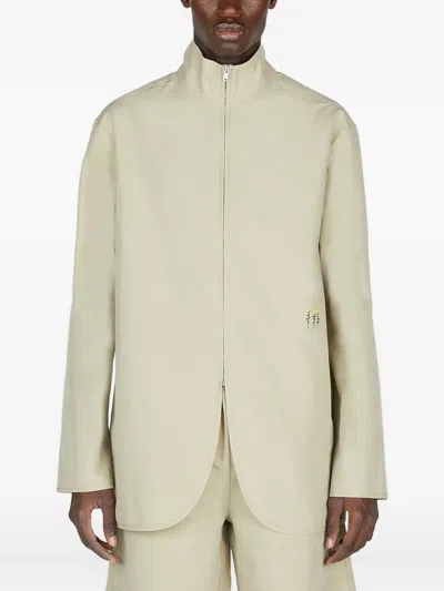 DIOMENE HIGH-NECK EMBROIDERED JACKET